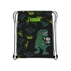 Astrabag Torba za patike za dečake T-Rex Neon, 40 x 33 cm, Crno-zelena