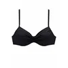 LASCANA Bikini zgornji del, črna