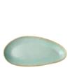 Ovalni krožnik Sand tyrkysový 41 cm – Gaya - 451960