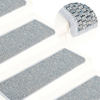 vidaXL Samolepilne preproge za stopnice sisal 15 kosov 65×25 cm modre