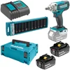 Set udarni vijačnik DTW190 + 2 bateriji + polnilec + kovček + nastavki | MAKITA - Makita - 18V