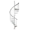 Stepeniste solo sa platformom metal ral9010