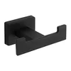 AQUALINE APOLLO Kvadratni Dvojháček Črna Mat 188mm x 35mm x 58mm