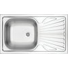 Deante Techno ZMU 3110 Sudopera, 1 korito, 15cm, Čelična, Inox
