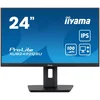 IIYAMA Monitor LED XUB2492QSU-B1 23.8 IPS 2560 x 1440 @100Hz 300 cdm˛ 1000:1 0.5ms HDMI DP USB-Hub height, swivel, tilt, pivot (rotation