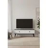 HANAH HOME TV polica Mona 120 Anthracite White