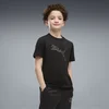 PUMA Active Sports Graphic Tee Youth, Kids, Black, 7-8Y