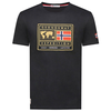Geographical Norway Muška majica Jofoten db 254, Crna