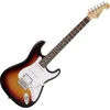 SX SE1 HSS 3-Tone Sunburst Električna kitara