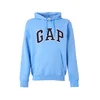 GAP Majica HERITAGE modra / mornarska / bela