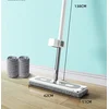 Wuyuehua Ravni mop sa ugrađenim brisačem, 42x138 cm, 2 zamenske krpe
