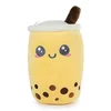 KAWAII BUBBLE TEA rumena plišasta igrača 22cm