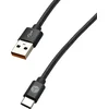Type-C črni STURDO 3A kabel (1,5m) z 8mm priključkom