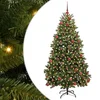 Umjetno božićno drvce Zelena 180 cm PVC i metal