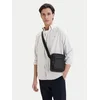TOMMY HILFIGER Torba za čez ramo siva / črna