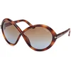 TOM FORD Ženske naočare za sunce Jada 0FT1070 53F68, Braon