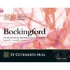 Akvarelni blok CANSON St Cuthberts Bockingford gladek (HP) bel 300 g/m2 - 12 listov - 41 × 31 cm