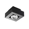 Svetilka stropna LED ready STOBI DLP 50-B GU10 črna