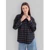 Hurley Brave Flannel Jacket worker blue