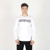 Rang Muška majica Ace, Dug rukav, Bela