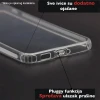Maska za Xiaomi Redmi Note 14 4G (EU) Skin Silikon with pluggy transparent