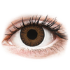 TopVue Color daily-Brown-brez dioptrije