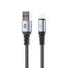 Forever Braix kabal (USB- Lightning) 1m 3A crni ( 21370 )
