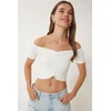 Happiness Istanbul Ženska bluza LII00117, Krem