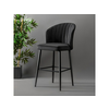 Hanah Home HANAH HOME Rubi - Black (2 kosa) set barskih stolov, (20974390)