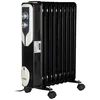 FLORIA Uljani radijator ZLN3659, 2000W, 9 rebara, crni