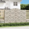Lučne gabionske košare 3 kom 300x30x200/220cm pocinčano željezo