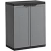 Ormar Jolly 39x68x85cm sa 1 policom sivo-crni Keter