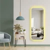 Hanah Home Ogledalo sa LED rasvetom Ledayna-003, 52 x 135 cm, Šareno