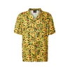 Lyle & Scott Srajca Wild Garden temno rjava/rumena/temno zelena/oranžna