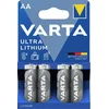 Varta VARTA Ultra Lithium AA baterija, 4 kom