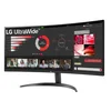 Monitor 34 LG 34WR50QK-B VA 3440x1440/100Hz/5ms/2xHDMI/DP/zakrivljen