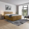 Livetastic BOXSPRING POSTELJA 180 cm  x 200 cm , les, kovina, umetna masa, tekstil bež
