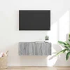TV zidni ormar Zidne Siva Sonoma 78,5 x 31 x 29,5 cm