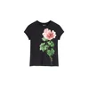 Desigual Majica zelena/roza/črna