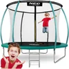 Northix Profilirani trampolin za vrt 10ft/312cm z notranjo varnostno mrežo Neo-Sport