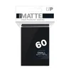 Ultra Pro Matte Desk Protector Sleeves 60 Small Black