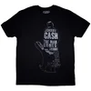 Johnny Cash Majica Man Comes Around Unisex Black M