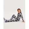 Sinsay - Pamučne flare pantalone sa vezom Minnie Mouse - svetlo siva