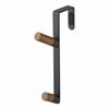 Črn kovinski obešalnik za vrata 1,5 cm Tower – YAMAZAKI