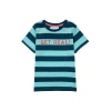 MINOTI Majica  modra / temno modra / rdeča