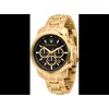 Maserati Successo Mens Wristwatch Quartz Chronograph O 44 mm 5 ATM Gold Stainless Steel Bracelet Gold IP Steel Case Yellow Gold R8873621013