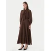 Marella Cocktail obleka Giovane 2613221093 Rjava Regular Fit