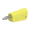 Banana 4mm Staubli LQ-4N-30 žuta
