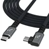 WOZINSKY Kotni kabel USB-C Thunderbolt 4, 240 W, 2 m – črn