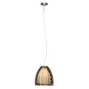 Brilliant Viseča svetilka LED E27 EEK: neodvisno od sijalke (A++ - E) 60 W Brilliant Relax 61171/53 Bronasta, Krom